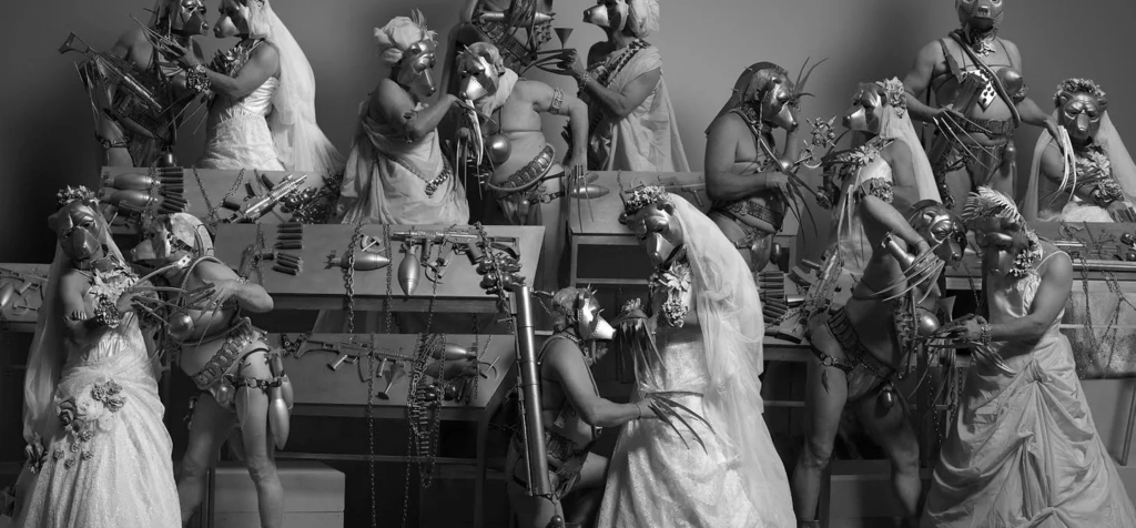 Invasion Redux. Photograph from the featured exhibit.